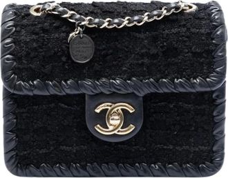 Chanel Borsa a tracolla in tweed Pre-owned - - Pre-owned - Donna - Nero - ONE SIZE