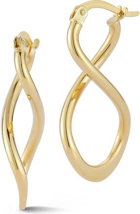 Ember Fine Jewelry 14K Gold Twist Hoop Earrings at Nordstrom Rack