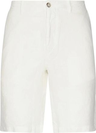 Fedeli Heren, Korte broeken, Wit, Maat: 3XL Linnen