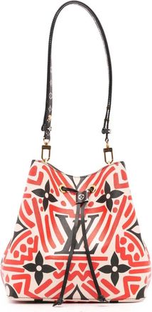 Louis Vuitton Borsa a secchiello NéoNoé MM con monogramma Giant Crafty 2020 - Rosso