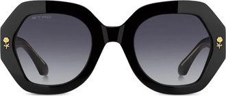 Etro Occhiali da sole geometrici - Nero