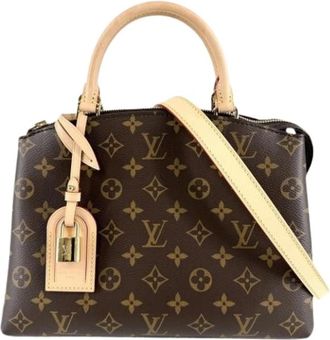 Louis Vuitton Pre-owned Vintage Monogram Canvas Schoudertas - Dames - Vintage Handtas - Bruin - ONE Size - Vintage