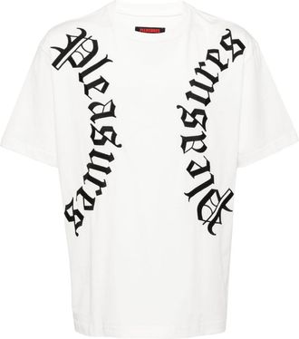 Pleasures Harness cotton T-shirt - men - Cotton - M - White