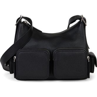 WE-AR4 The Cargo Leather Crossbody Bag in Black at Nordstrom Rack