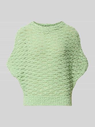 Marc Cain Relaxed Fit Pullover mit Baumwoll-Anteil in Mint, Gr&ouml;&szlig;e 34