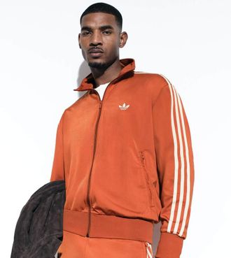 adidas Originals Firebird giacca da tuta in ruggine - in esclusiva per ASOS-Rosso