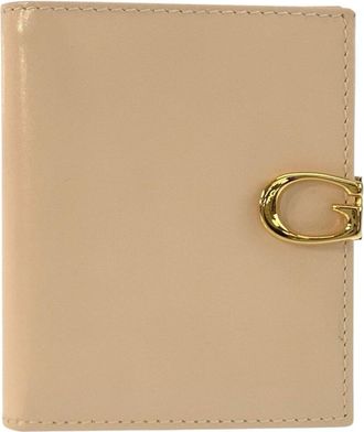 Gucci Beige Others G Logo Compact Wallet (Authentic Pre-Loved)