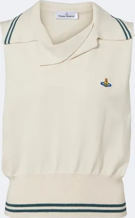 Vivienne Westwood Doubletake cotton and cashmere polo shirt