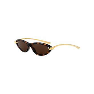 Bottega Veneta Sunglasses, female, Brown, Size: 56 MM Bv1390S Sunglasses