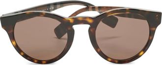 Burberry Occhiali da sole tondi - Marrone
