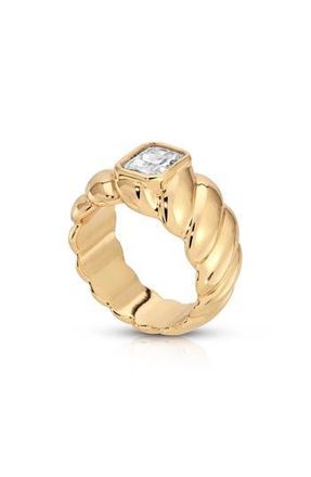 Ettika So Twisted Statement Ring in Gold at Nordstrom Rack, Size 7