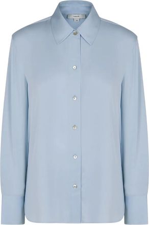Vince Overhemd met lange mouwen - Blauw