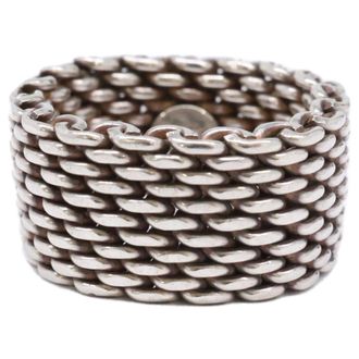 Tiffany & Co. Silver Silver 925 Band Ring (Pre-Owned)