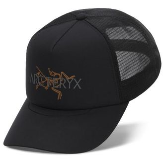 Arc'teryx Bird Word Trucker Hat Cap - Unisex | schwarz