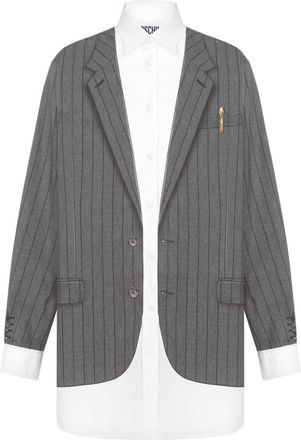 スーツ MOSCHINO Women Suit Jackets J0505 82260474 Grey Moschino EN | Women's designer jackets and waistcoats