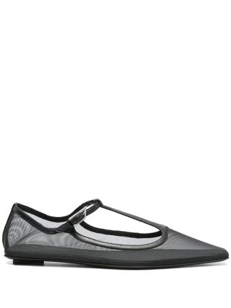 The Attico Juno ballet flats - Black