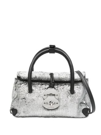 Zanellato Silver Dotta CBI Baby Satchel