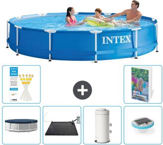 Intex Piscina Con Estructura Redonda - 366x76 Cm - 7-piezas S76