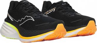 Saucony Mens Hurricane 24 Shoe In Black/vo2