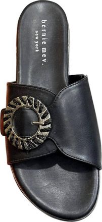 bernie mev. Womens Slide Sandal In Black