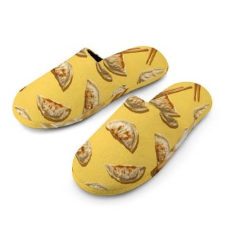 Generic Gyoza Dumplings Mens House Slippers Slip Indoor Slipper On Shoes Warm Outdoor