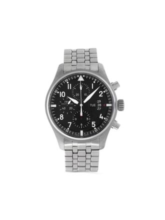 IWC Pre-owned Flieger Chronograph 43 mm - Zwart