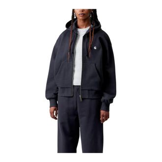 Carhartt Work in Progress Donna, Felpe, Blu, XS, new