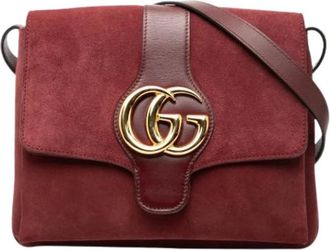 Gucci Pre-owned Cross Body Bags, female, Red, Size: ONE SIZE Pre-owned Arli Crossbody Bag