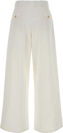Jil Sander 100 Exterior: Cotton Pantaloni Trousers