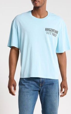 Goodie Two Sleeves Goodie Argetina Futbol Tee in Blue at Nordstrom Rack, Size Xx-Large
