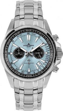 Jacques Lemans 1-2117ZB Mens Liverpool Watch - Silver - One Size