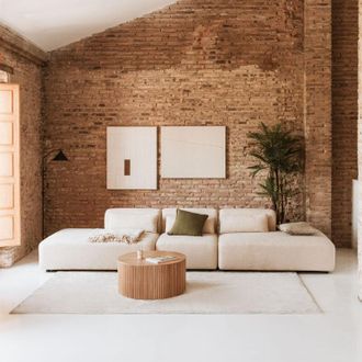 Sklum Sklum - Divano chaise longue modulare in 3 pezzi Fogler