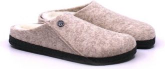 Birkenstock Womens Zermatt Shearling Clogs In Eggshell/natural