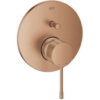 GROHE Essence - Miscelatore ad incasso per 2 utenze, Warm Sunset spazzolato 24058DL1 - Grohe