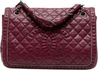Chanel Pre-owned Shoulder Bags, female, Red, Size: ONE SIZE Pre-owned Vintage Shoulder Bag
