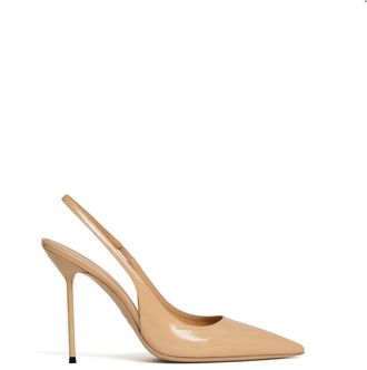 PARIS TEXAS Lidia Slingback Patent Leather Pumps