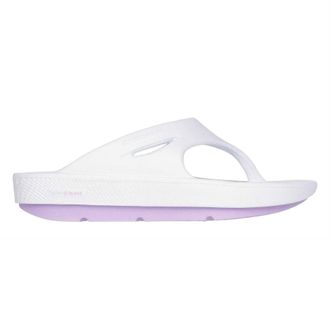 Skechers Dames/Dames Go Walk Arch Fit Vlakke Sport Sandalen (Wit/Lavendel)