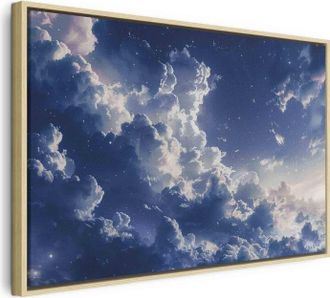 Artgeist Cuadro Artgeist Impresi&oacute;n Lienzo Nubes Estrellas 90x60 Cm