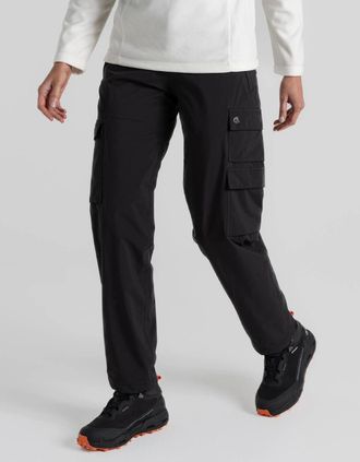 Craghoppers Womens Craghoppers Womens Natales Waterproof Cargo Pants - Black - Size: 8