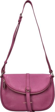 Lancaster Dune Gaia Schoudertas - Dames - Schoudertassen - Roze - ONE Size - Leer - Tassen