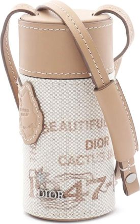 Dior Borsa a tracolla Cactus Jack Nano Roller Pouch 2021-2025 - Marrone