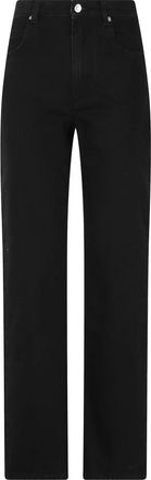 Isabel Marant Jeans, Dames, Zwart, XS, Straight Jeans