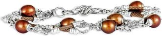 Charriol Bracciale con perle Pre-owned - Argento