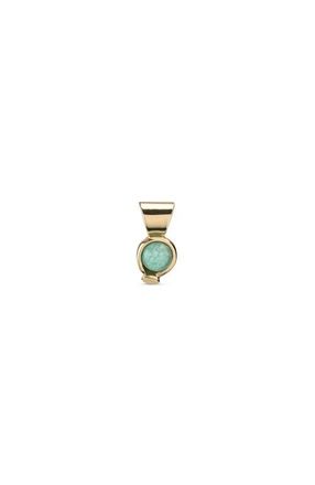 UNOde50 Charm Plated in 18K Gold and amazonite Stone at Nordstrom