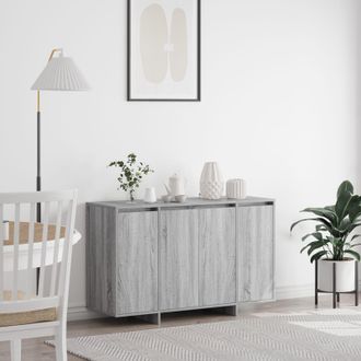 Berkfield Home Sideboard Grey sonoma Engineered wood 120 x 41 x 75 cm in Light Grey