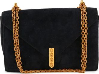 Herm&egrave;s 1980 Alcazar schoudertas met ketting - Zwart