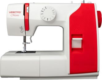 Veritas Veritas Marie M&aacute;quina De Coser Compacta Roja Y Blanca