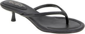 BCBGeneration Iefan Kitten Heel Thong Sandal in Black at Nordstrom Rack, Size 7.5