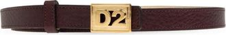 Dsquared2 Belts - Dames - Riemen - Rood - 70 CM - Accessoires