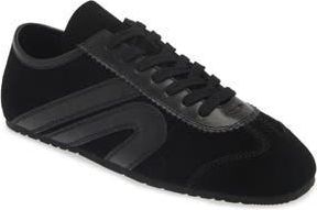 Jeffrey Campbell Aleta Sneaker in Black Suede Combo at Nordstrom Rack, Size 5.5